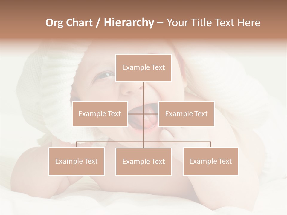 Beautiful Child Eyes PowerPoint Template