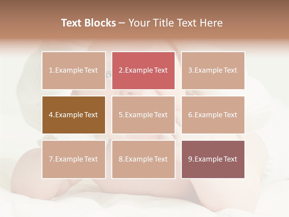 Beautiful Child Eyes PowerPoint Template