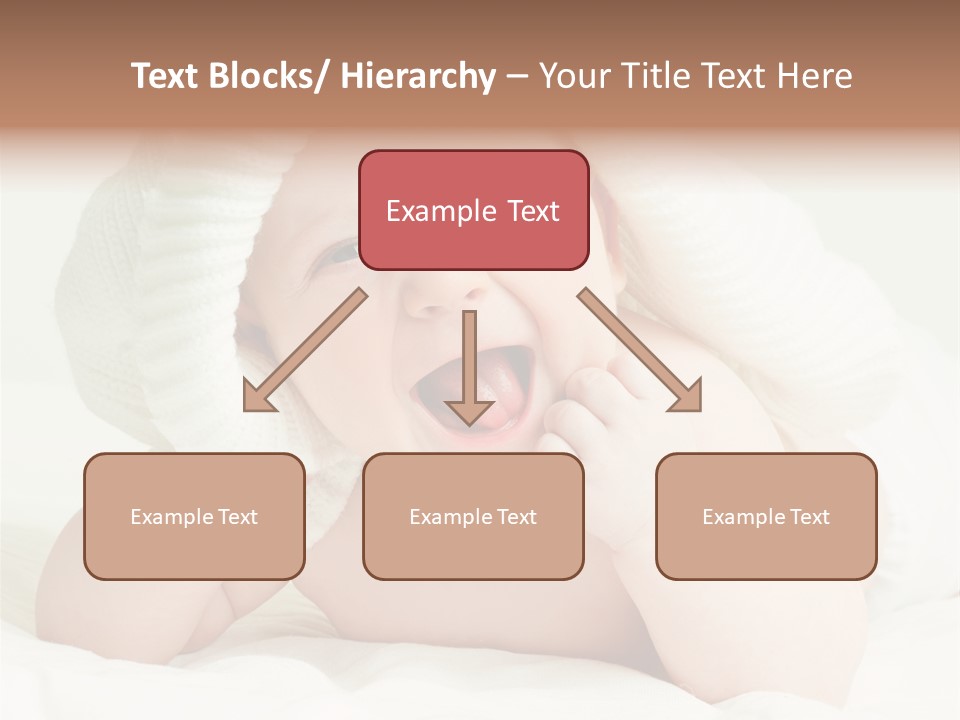 Beautiful Child Eyes PowerPoint Template