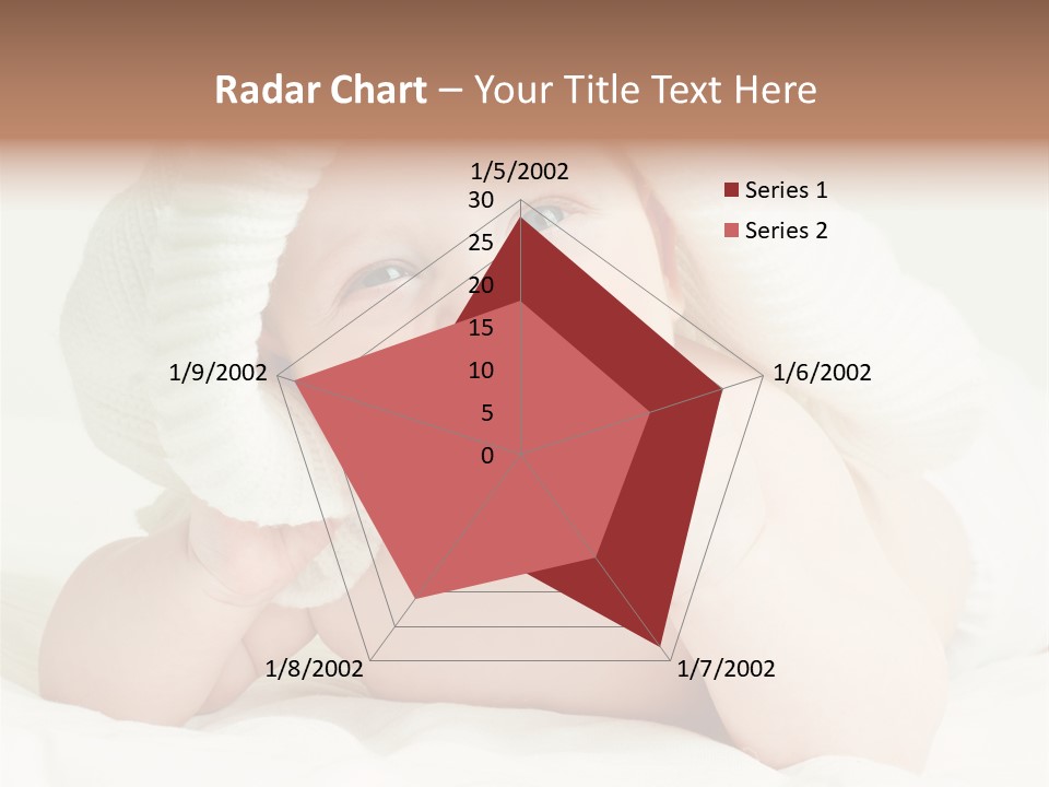 Beautiful Child Eyes PowerPoint Template