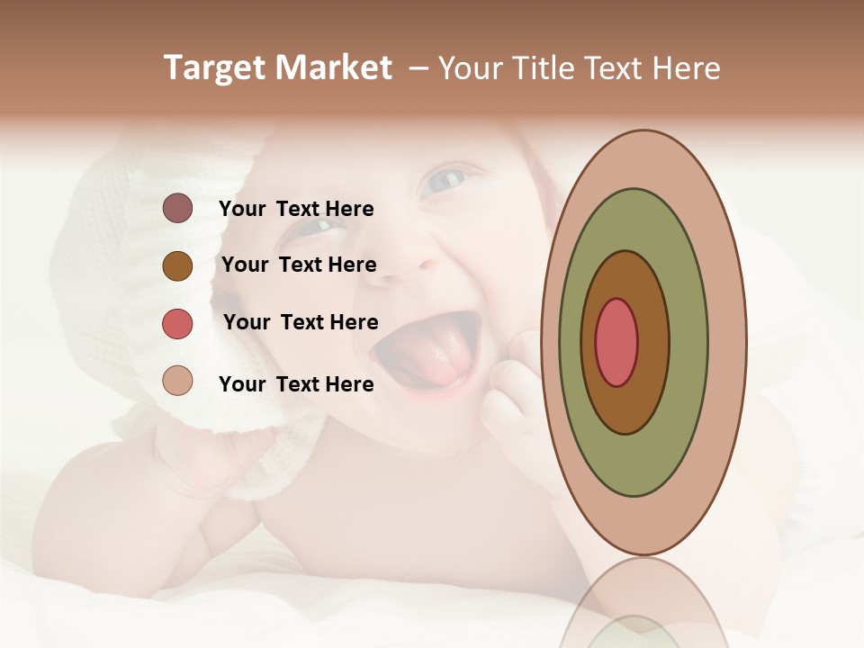 Beautiful Child Eyes PowerPoint Template