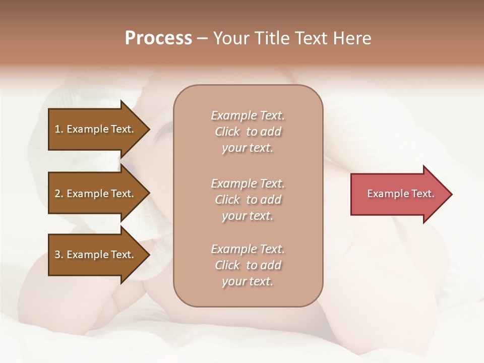 Beautiful Child Eyes PowerPoint Template