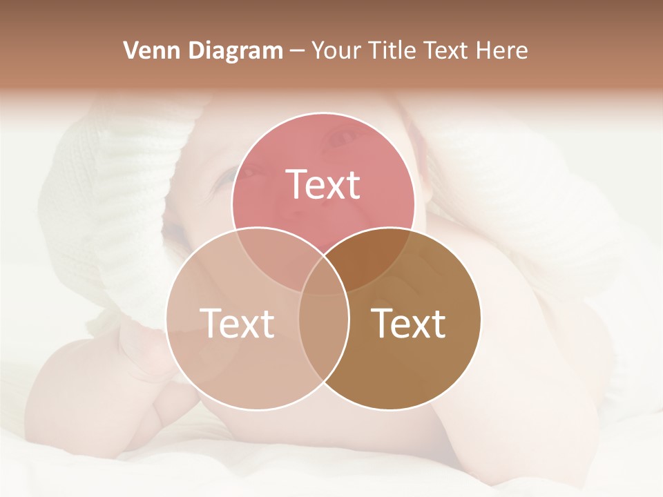 Beautiful Child Eyes PowerPoint Template