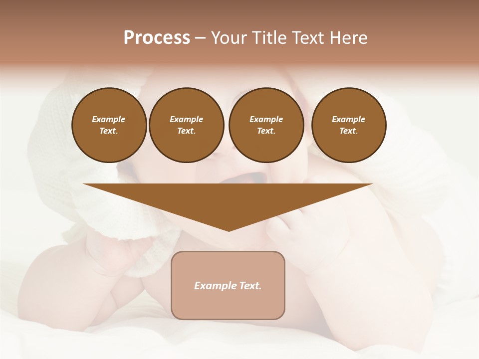 Beautiful Child Eyes PowerPoint Template