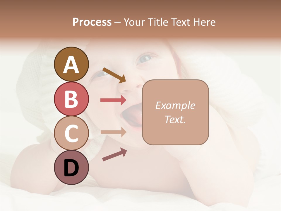 Beautiful Child Eyes PowerPoint Template