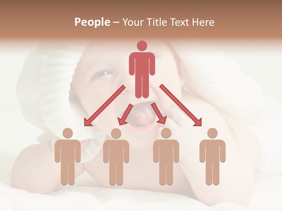 Beautiful Child Eyes PowerPoint Template