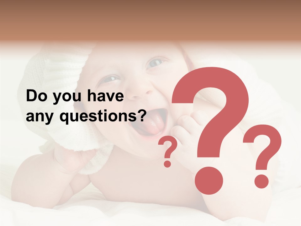 Beautiful Child Eyes PowerPoint Template