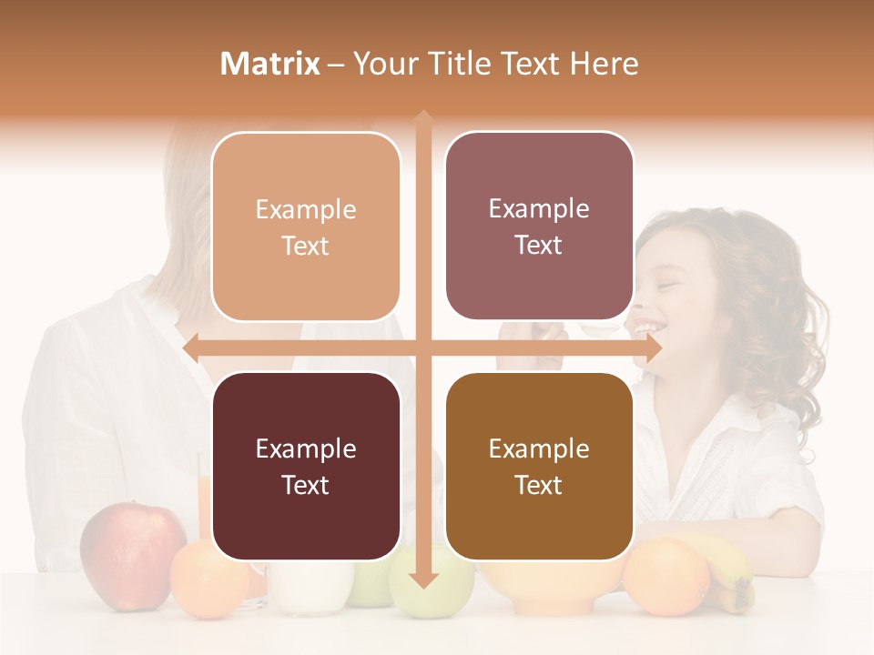 Lovely Childhood Beauty PowerPoint Template