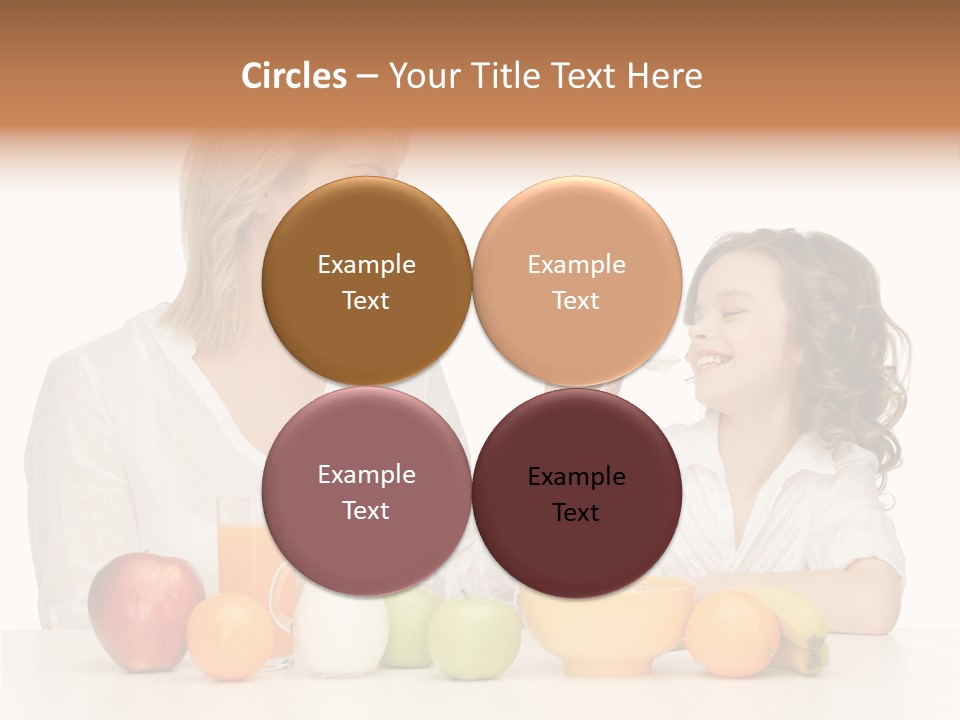 Lovely Childhood Beauty PowerPoint Template