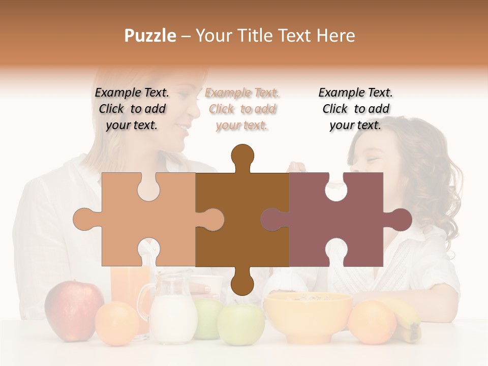 Lovely Childhood Beauty PowerPoint Template