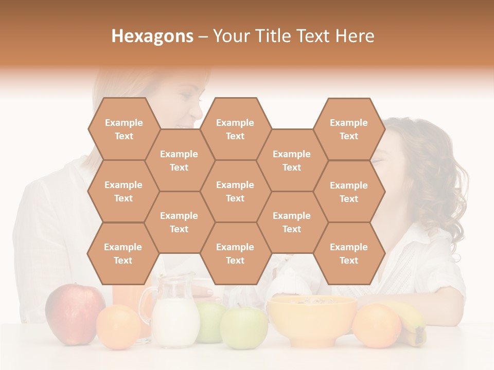 Lovely Childhood Beauty PowerPoint Template