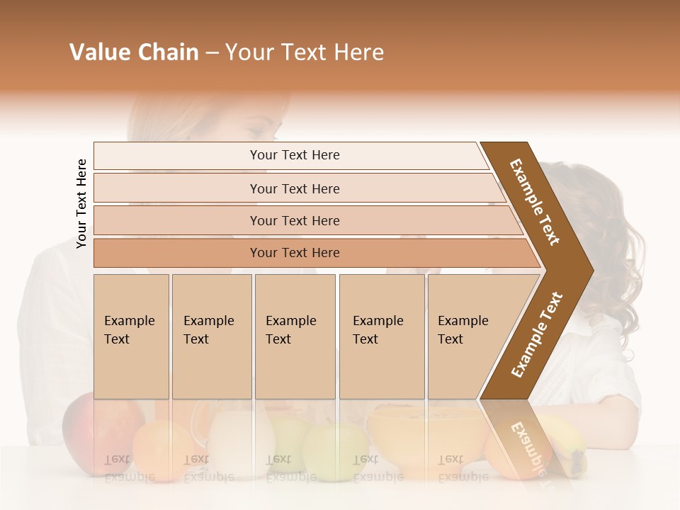 Lovely Childhood Beauty PowerPoint Template