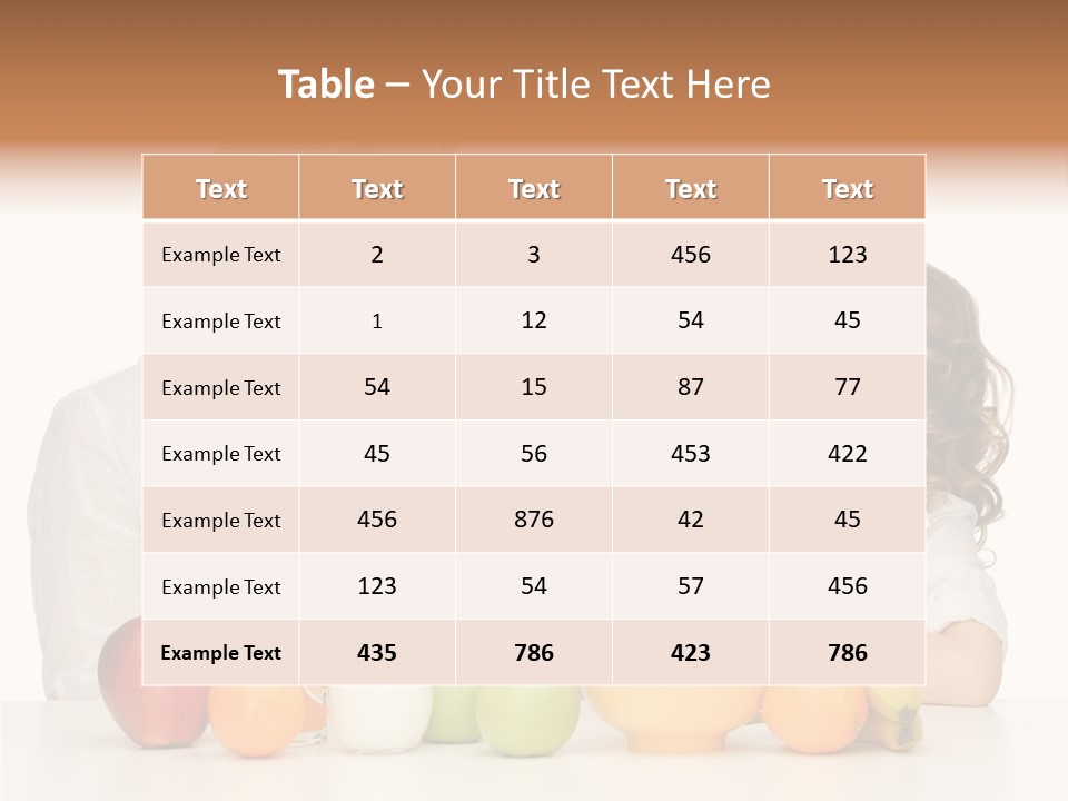 Lovely Childhood Beauty PowerPoint Template