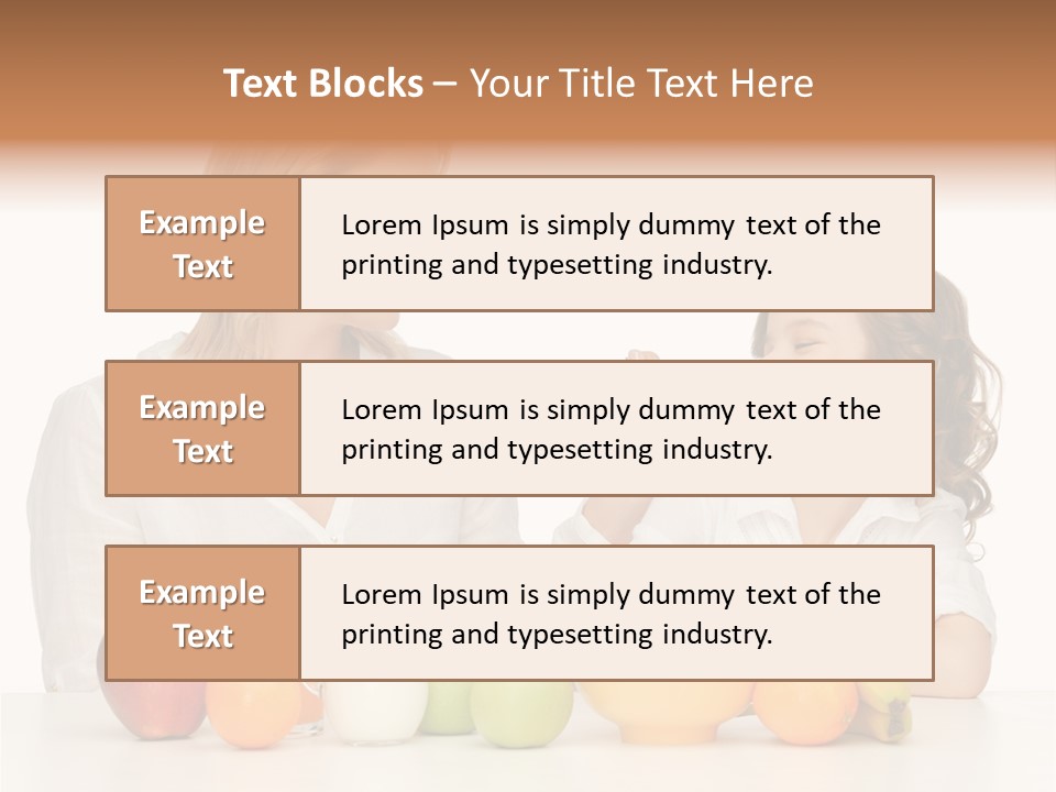 Lovely Childhood Beauty PowerPoint Template