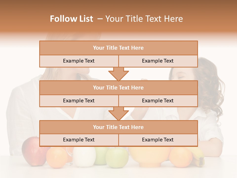 Lovely Childhood Beauty PowerPoint Template