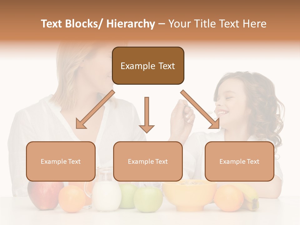 Lovely Childhood Beauty PowerPoint Template