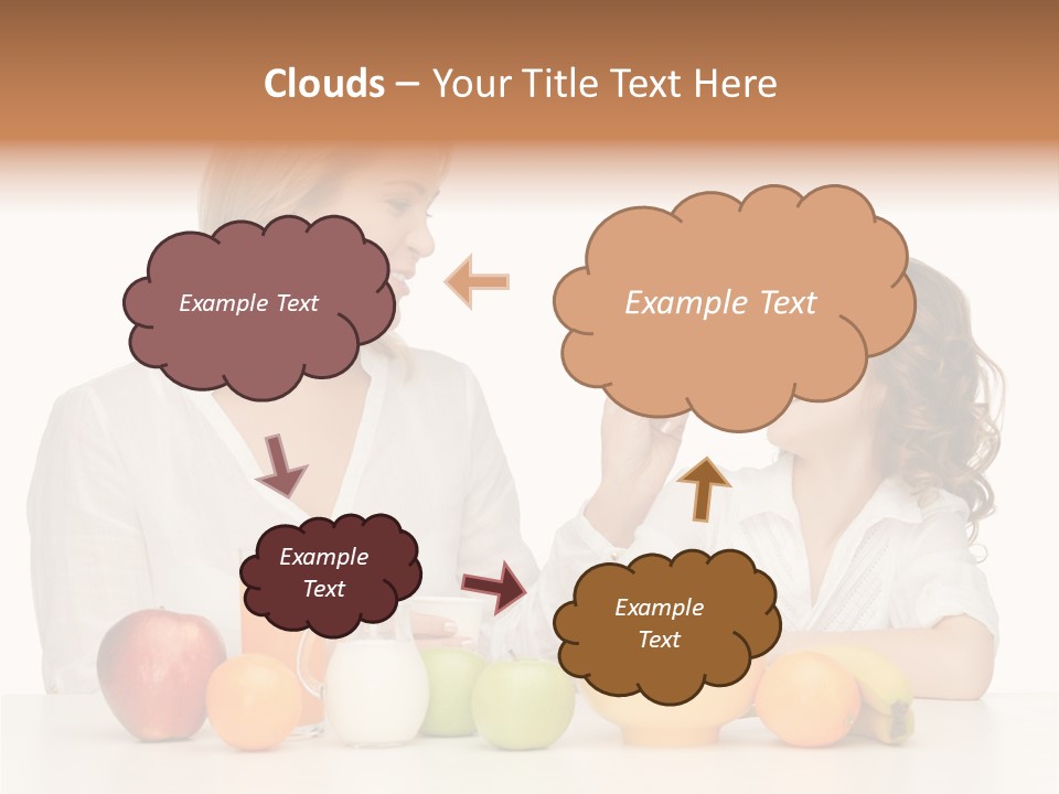 Lovely Childhood Beauty PowerPoint Template