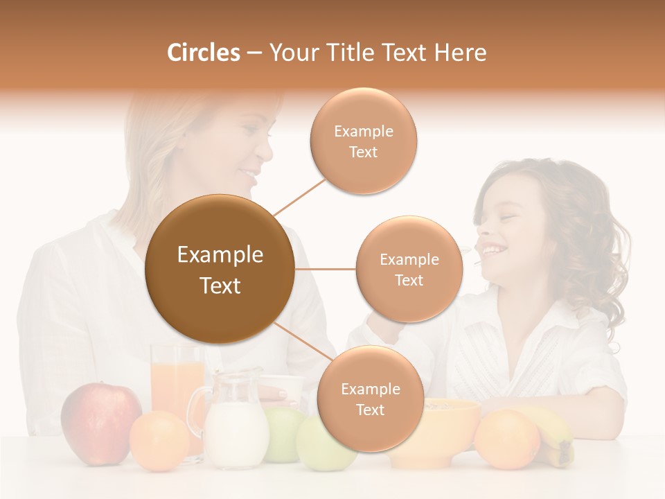 Lovely Childhood Beauty PowerPoint Template