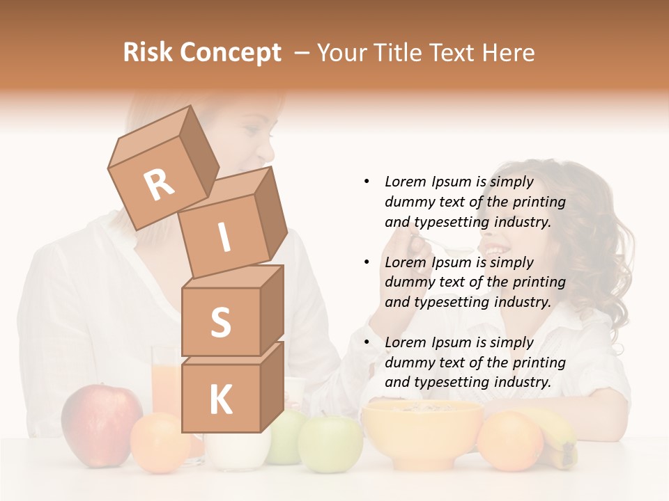 Lovely Childhood Beauty PowerPoint Template