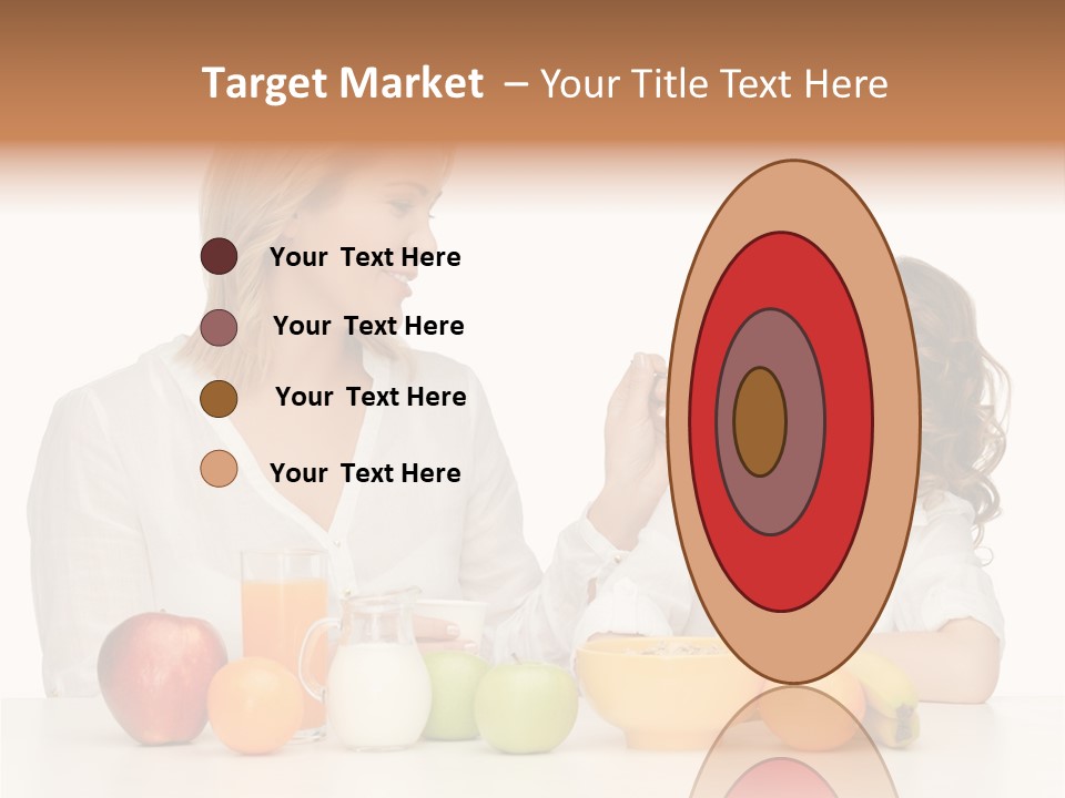 Lovely Childhood Beauty PowerPoint Template