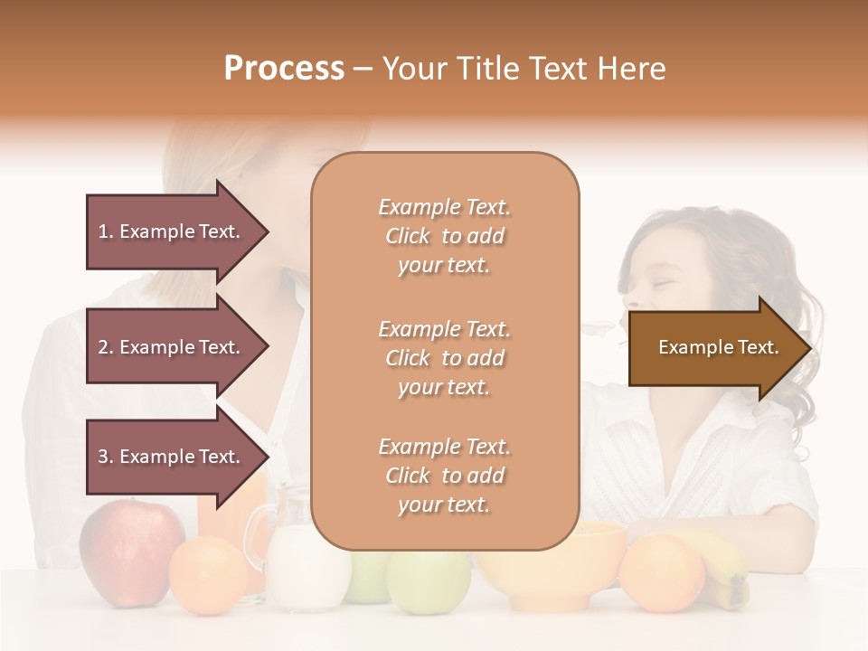 Lovely Childhood Beauty PowerPoint Template