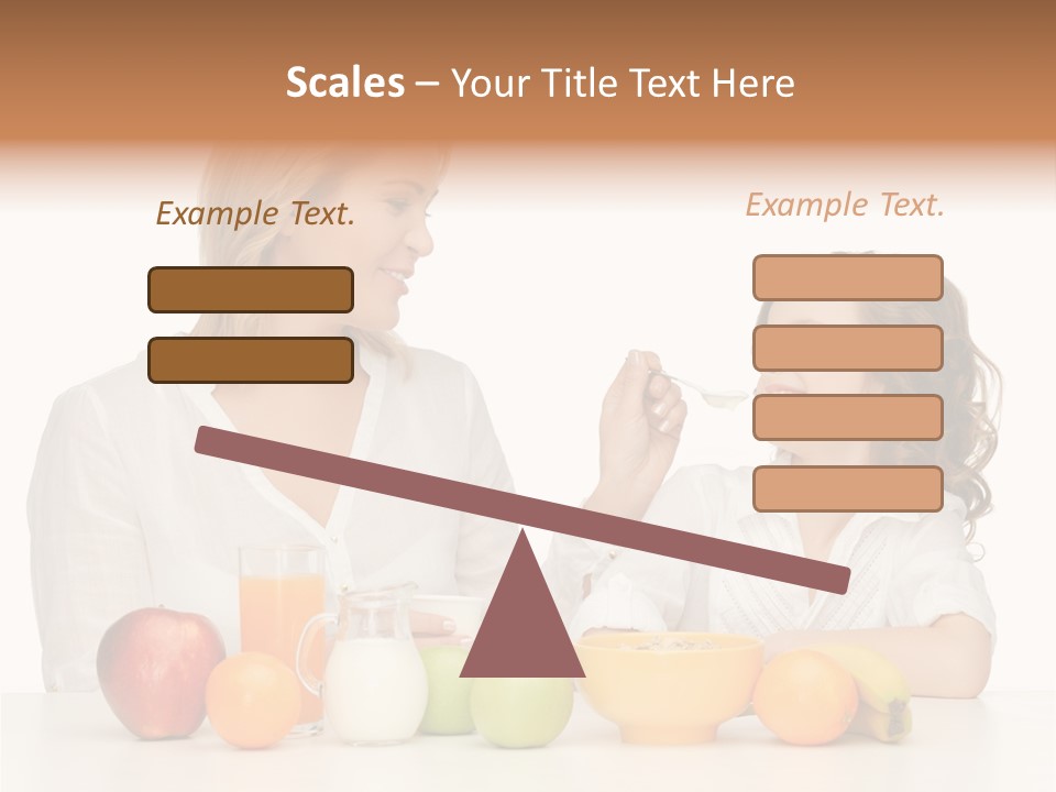 Lovely Childhood Beauty PowerPoint Template