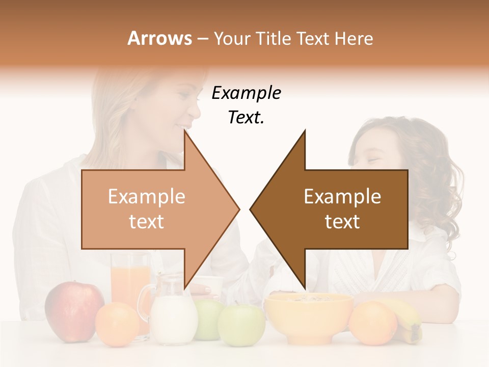 Lovely Childhood Beauty PowerPoint Template