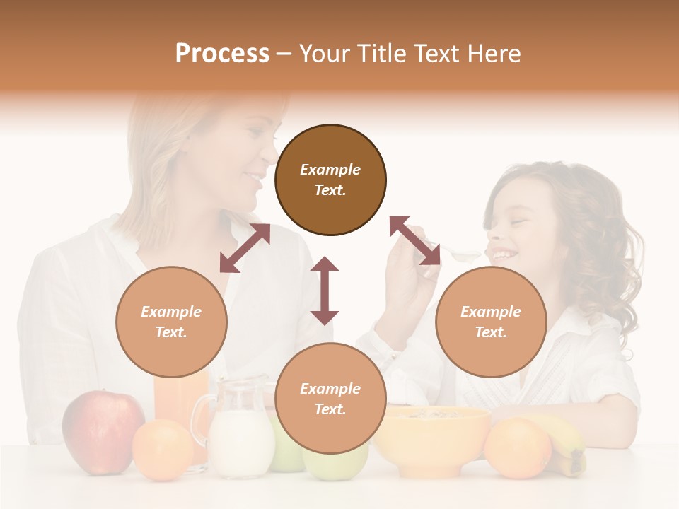 Lovely Childhood Beauty PowerPoint Template