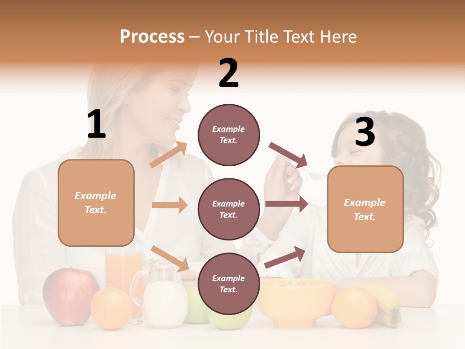 Lovely Childhood Beauty PowerPoint Template