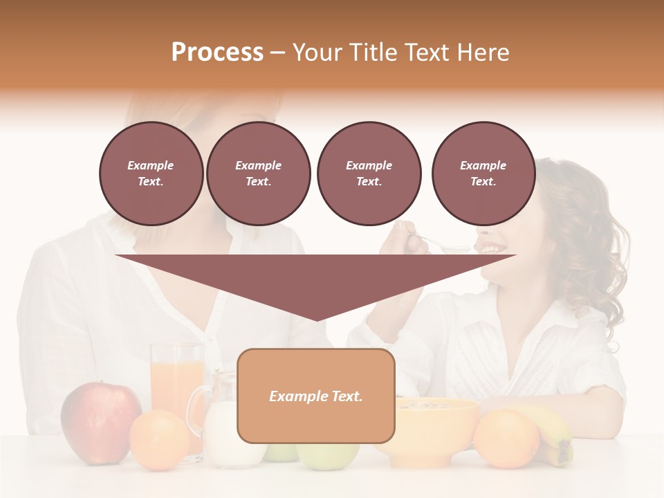Lovely Childhood Beauty PowerPoint Template