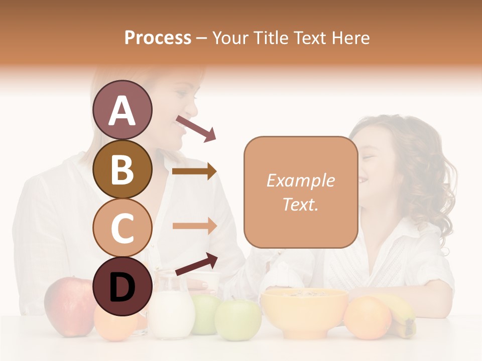 Lovely Childhood Beauty PowerPoint Template