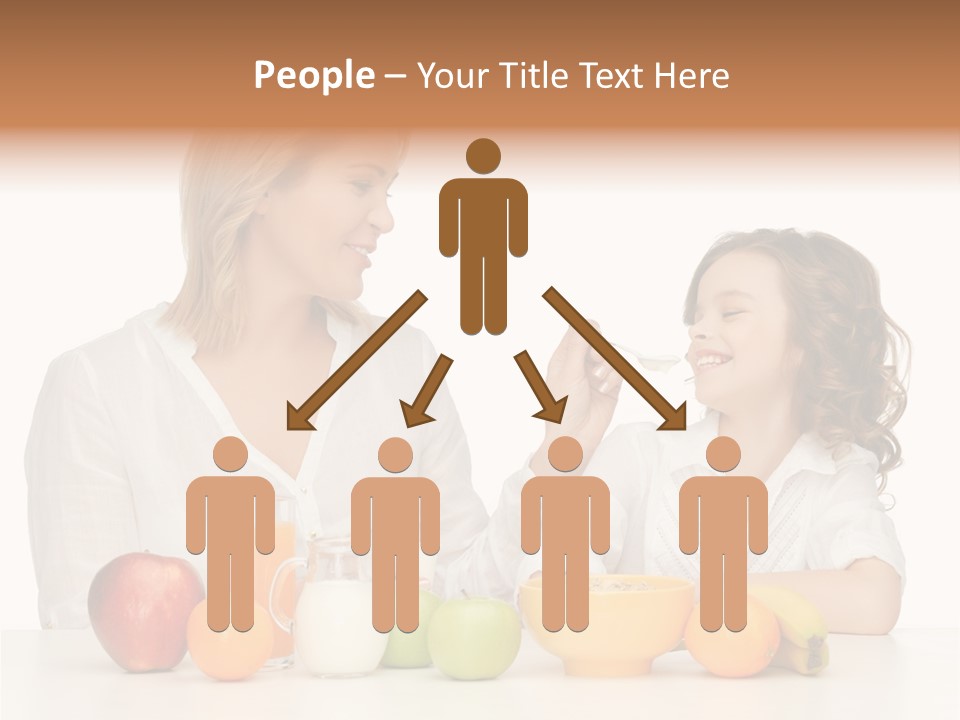 Lovely Childhood Beauty PowerPoint Template