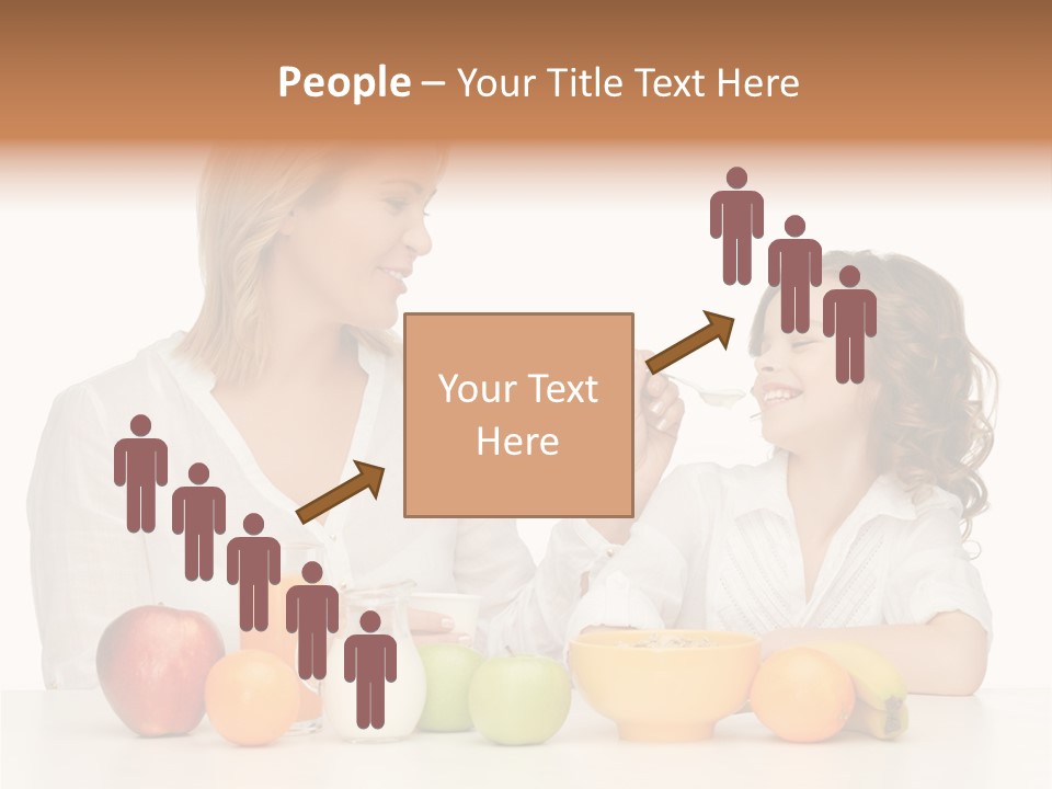 Lovely Childhood Beauty PowerPoint Template