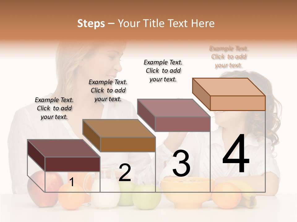 Lovely Childhood Beauty PowerPoint Template