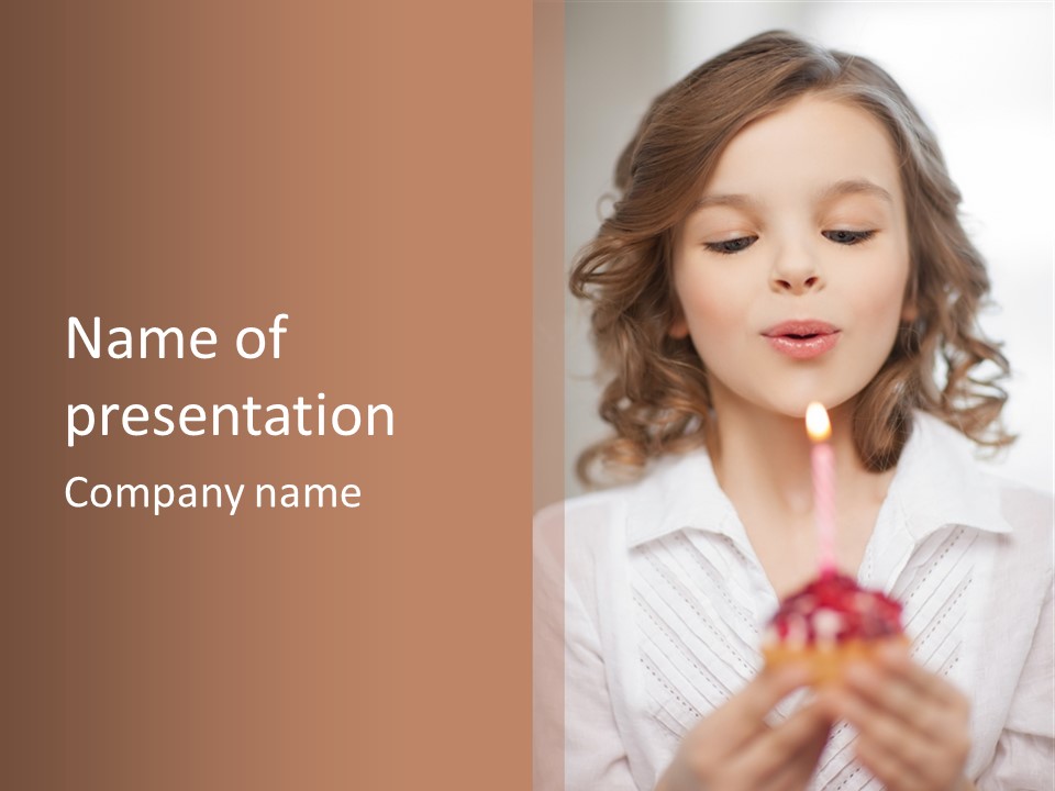 Teenage Cute Make PowerPoint Template