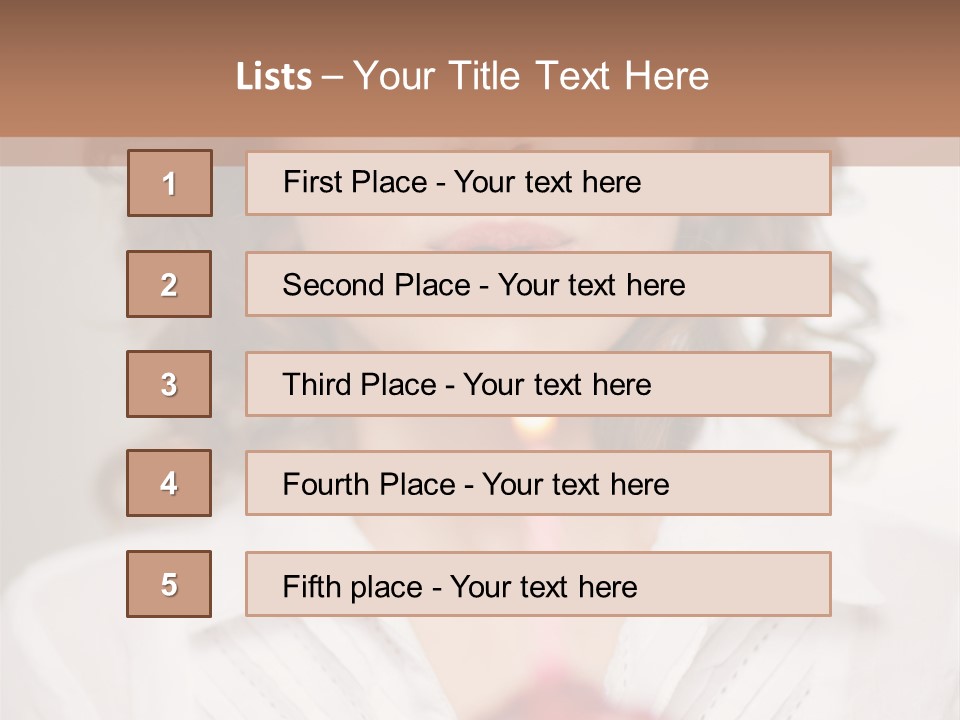 Teenage Cute Make PowerPoint Template