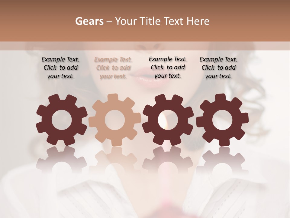 Teenage Cute Make PowerPoint Template