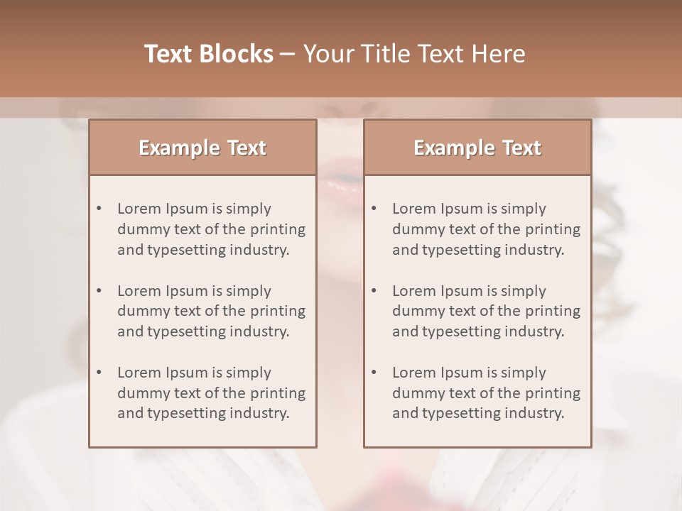 Teenage Cute Make PowerPoint Template