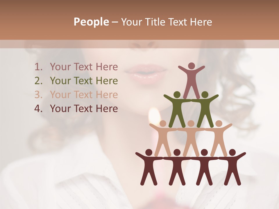 Teenage Cute Make PowerPoint Template