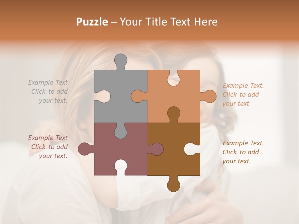 Adorable Mature Home PowerPoint Template
