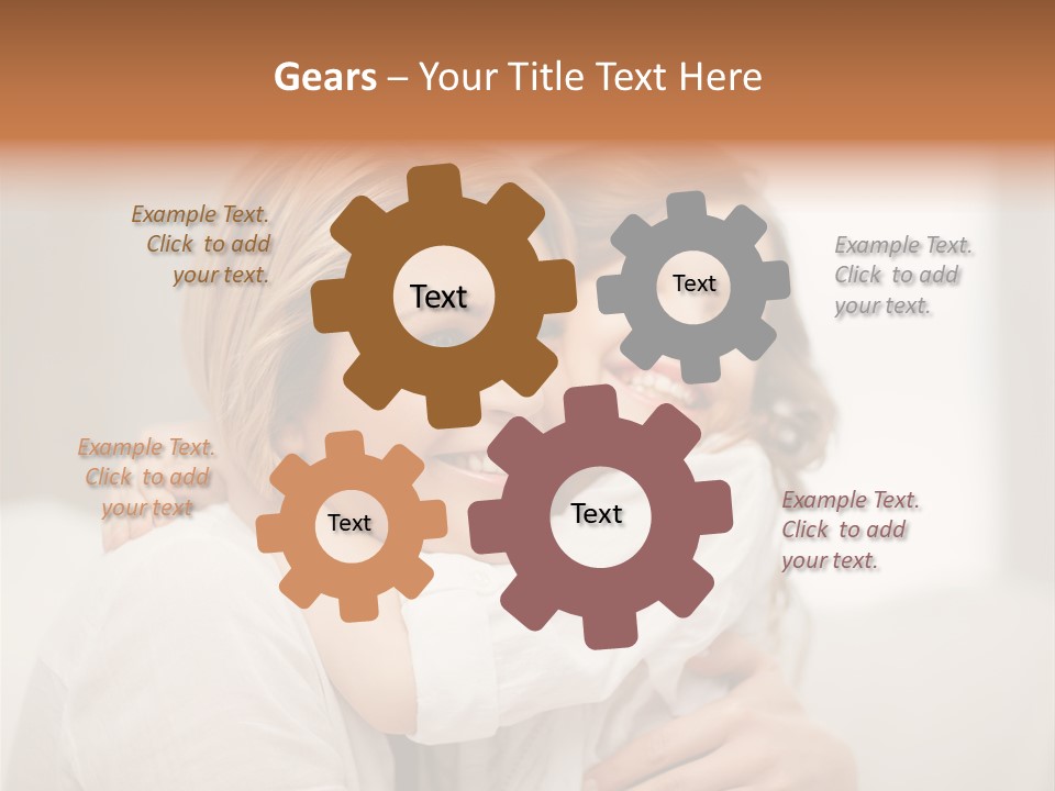 Adorable Mature Home PowerPoint Template