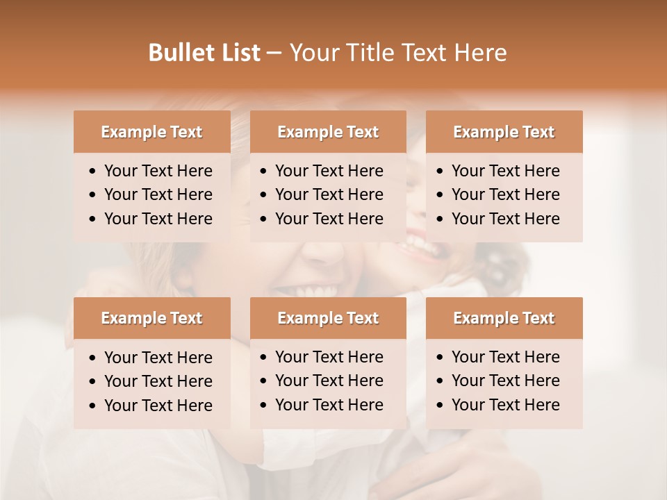 Adorable Mature Home PowerPoint Template