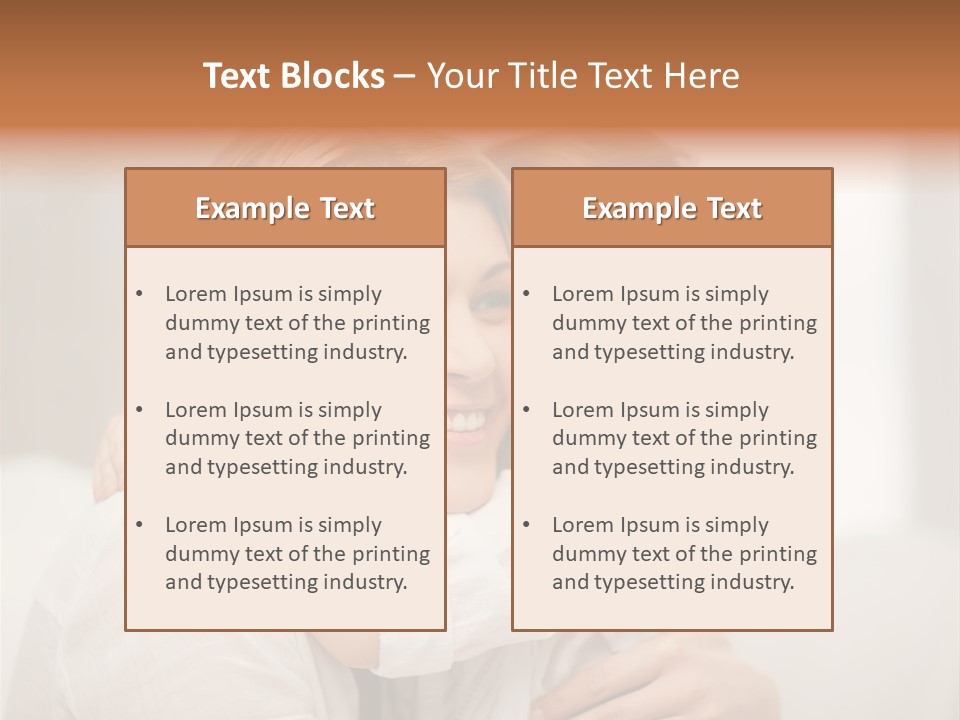 Adorable Mature Home PowerPoint Template