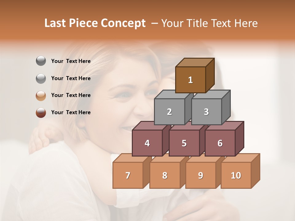 Adorable Mature Home PowerPoint Template