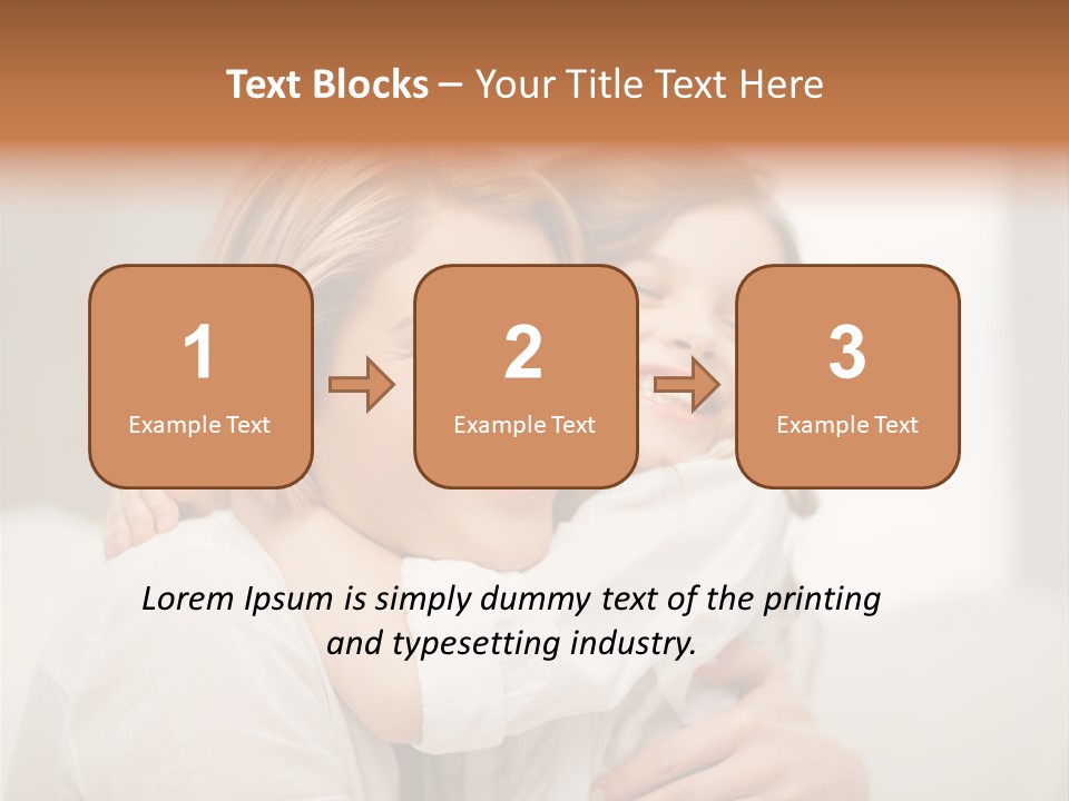 Adorable Mature Home PowerPoint Template