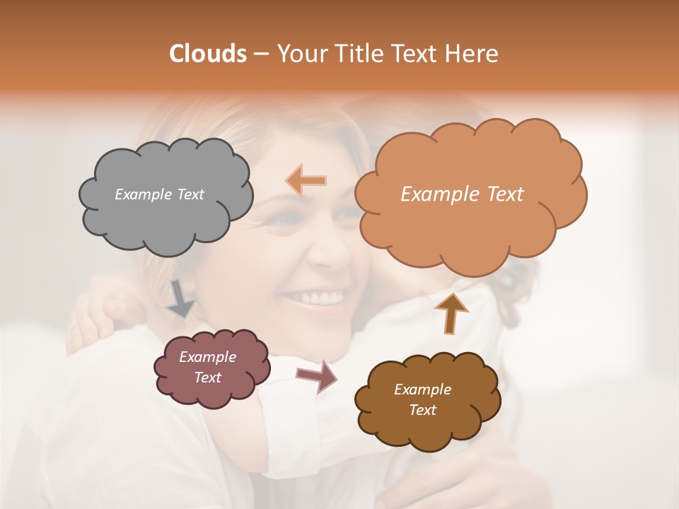 Adorable Mature Home PowerPoint Template