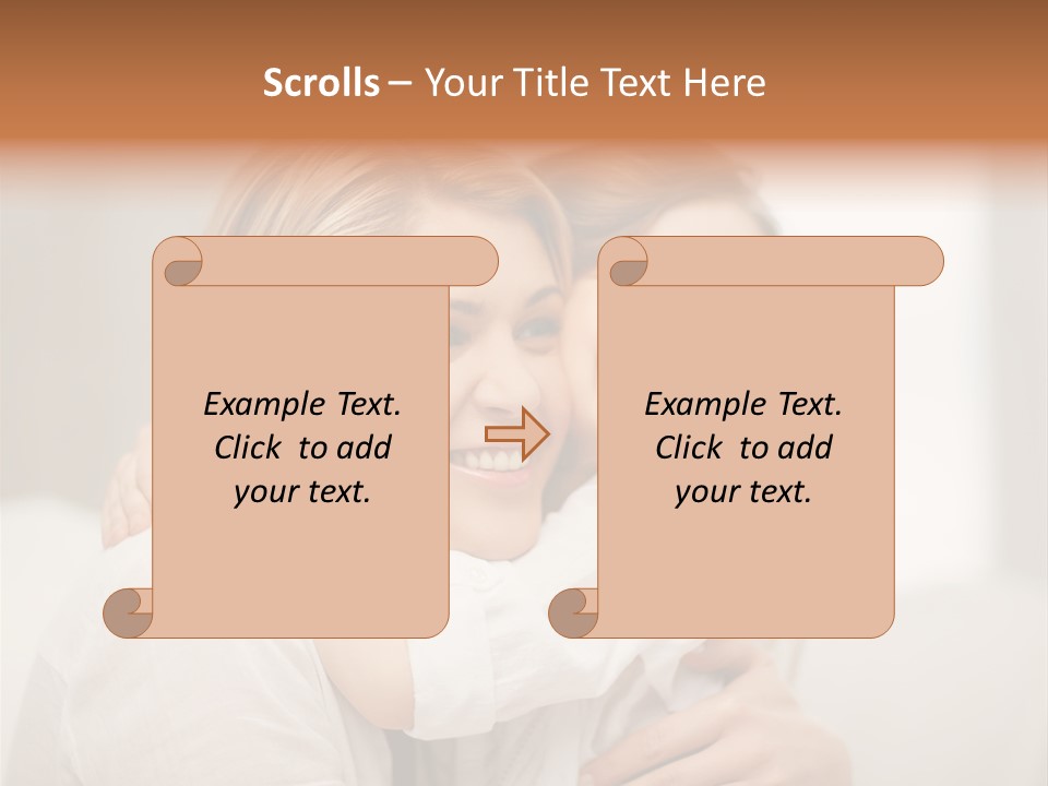 Adorable Mature Home PowerPoint Template