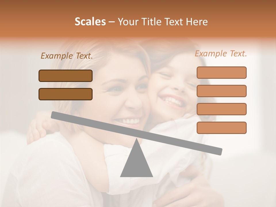 Adorable Mature Home PowerPoint Template