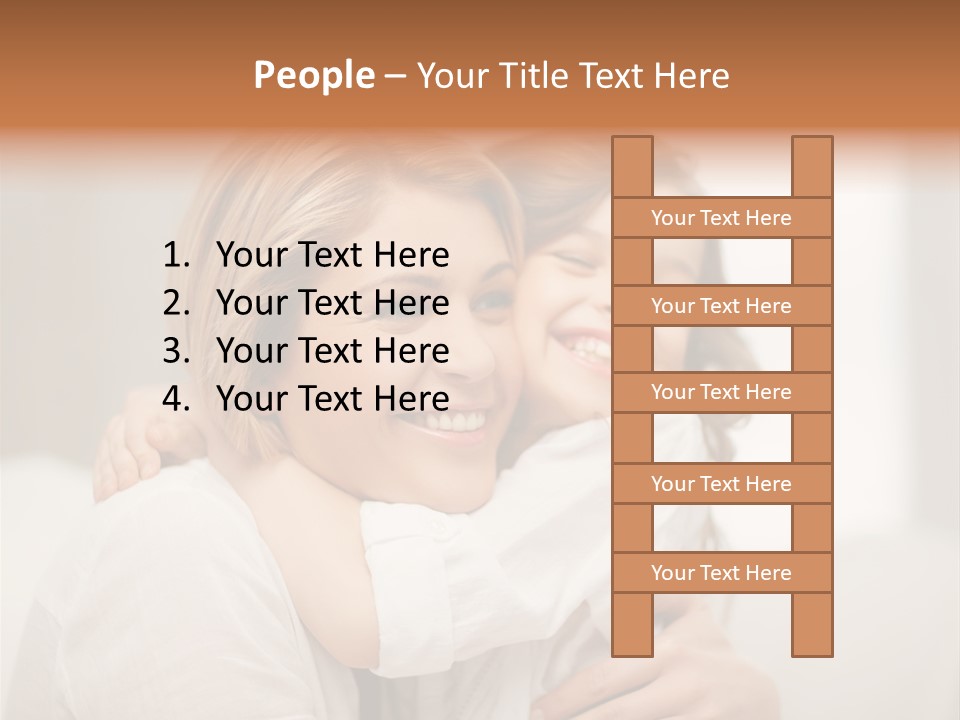Adorable Mature Home PowerPoint Template