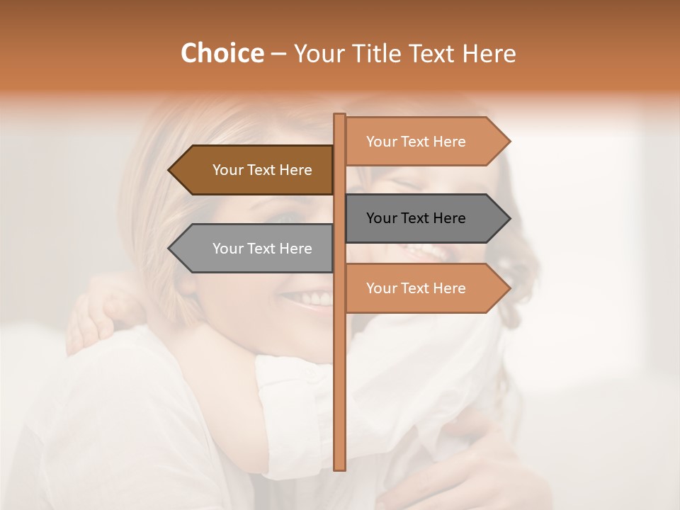Adorable Mature Home PowerPoint Template